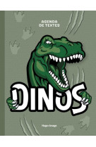 Agenda de texte dinosaures 2022 - 2023