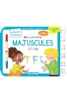 Les livres-ardoises : mes premieres majuscules baton  -  a partir de 4 ans (edition 2023)