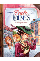 Les enquetes d'enola holmes tome 8 : enola holmes et l'elegante evasion