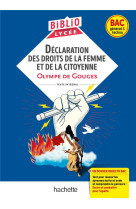 Declaration des droits de la femme et de la citoyenne