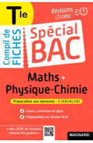 Special bac : compil de fiches  -  maths-physique-chimie  -  terminale bac 2022  -  tout le programme des 2 specialites