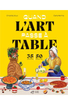 Quand l'art passe a table : 35 artistes, 50 recettes