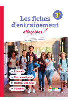 Les fiches d'entrainement effacables 3e