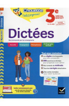 Chouette - dictees 3e - cahier de revision et d'entrainement recommande par les enseignants