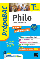 Prepabac - philo tle generale - bac 2025 - cours, methodes #038; sujets corriges (programme de terminale