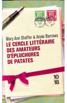 Le cercle litteraire des amateurs d'epluchures de patates