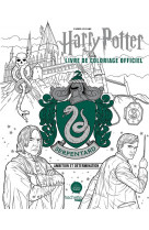 Harry potter : livre de coloriage officiel : serpentard - ambition et determination