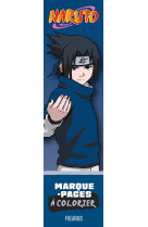 Marque-pages a colorier naruto edition sasuke