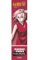 Marque-pages a colorier naruto edition sakura