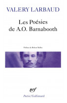 Les poesies de a.o. barnabooth  -  poesies diverses