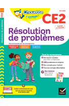 Chouette - resolution de problemes ce2 - cahier d'entrainement en maths recommande par les enseignan