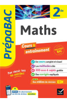 Prepabac - maths 2de - cours, methodes #038; entrainement (programme de seconde)