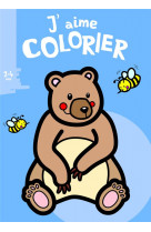 J'aime colorier : ours brun  -  2/4 ans