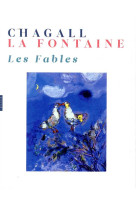 Les fables de la fontaine illustrees par chagall (coffret)