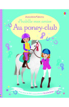 J'habille mes amies au poney-club - autocollants usborne