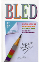 Bled francais 4e/3e - livre eleve - edition 2012