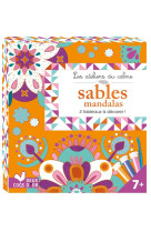 Sables mandalas - mini boite avec accessoires