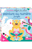 Peinture au numero : jungle : avec 3 tableaux a peindre !