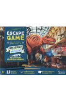 Escape game junior  -  jurassic museum : aide les visiteurs a echapper aux dinosaures