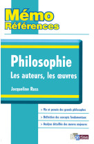 Philosophie  -  les auteurs, les oeuvres