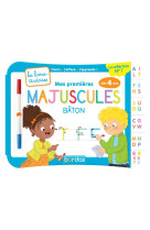 Les livres-ardoises : mes premieres majuscules baton  -  a partir de 4 ans (edition 2017)