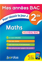 Mes annees bac : mathematiques  -  2de (edition 2019)