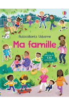 Ma famille - autocollants usborne - des 3 ans