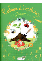 Cahier d'ecriture  -  jardin