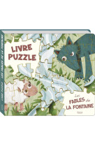 Les fables de la fontaine  -  livre puzzle