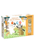 Calinours fete les saisons - 4 puzzles evolutifs