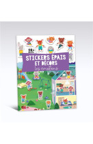 Stickers epais et decors : les emotions