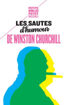 Les sautes d'humour de winston churchill