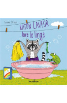 Raton laveur lave le linge