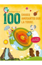 100 choses amusantes sur la terre - apprendre et coller. plus de 150 autocollants