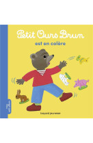 Petit ours brun est en colere