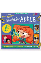 Calendrier mural mortelle adele (2024-2025)