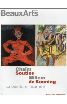 Chaim soutine / willem de kooning, la peinture incarnee - au musee de l'orangerie