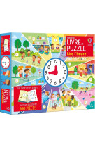 Lire l'heure - coffret livre et puzzle - des 5 ans