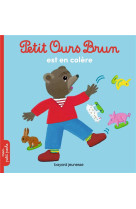 Petit ours brun est en colere