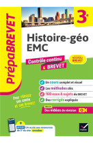 Prepabrevet - histoire-geo emc 3e - brevet 2025 - cours, methodes #038; sujets de brevet corriges