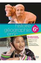 Histoire, geographie, emc  -  6e  -  cahier de l'eleve (edition 2022)