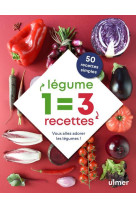 1 legume = 3 recettes - vous allez adorer les legumes !