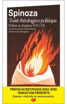 Traite theologico-politique - prepas scientifiques 2025 - preface et chapitres xvi a xx