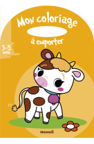 Mon coloriage a emporter (3-5 ans) (vache)