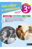 Histoire geo emc 3eme cahier d'activites 2017