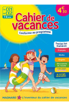 Cahier de vacances : du ce1 au ce2  -  7-8 ans