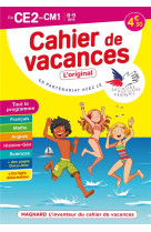 Cahier de vacances 2022, du ce2 vers le cm1 8-9 ans - magnard, linventeur du cahier de vacances