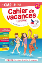 Cahier de vacances 2022, du cm2 vers la 6e 10-11 ans - magnard, linventeur du cahier de vacances