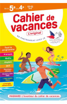 Cahier de vacances : de la 5e a la 4e