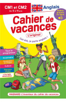 Cahier de vacances : anglais  -  primaire  -  cm1-cm2  -  9/11 ans (edition 2022)